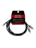 IBKE/C2RTC-6 USB-C TO DUAL RCA MALE 6FT CABLE DE USBC A DOS 1/4 MONO