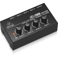 MX400    MICROMIX MEZCLADOR DE LINEA DE 4-CANALES   BEHRINGER