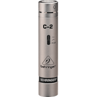 C-2   MICROFONO DE CONDENSADOR PARA ESTUDIO (PACK DE 2)   BEHRINGER