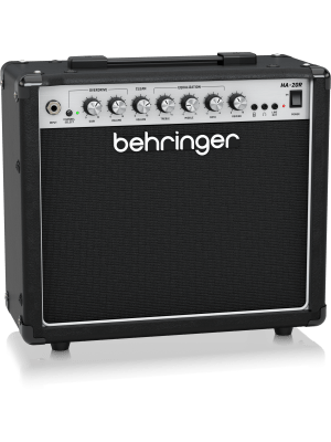 HA-20R  AMPLIFICADOR PARA GUITARRA [COMBO] 20-Watts, 2-Canales, Bocina Bugera 8"   BEHRINGER