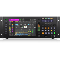 WING RACK  CONSOLA DIGITAL  48-Canales  28-Buses  24-Preamp Mic/Line Midas  8-Midas Pro Outputs  PANTALLA TOUCH DE 10"    BEHRINGER
