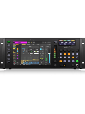 WING RACK  CONSOLA DIGITAL  48-Canales  28-Buses  24-Preamp Mic/Line Midas  8-Midas Pro Outputs  PANTALLA TOUCH DE 10"    BEHRINGER