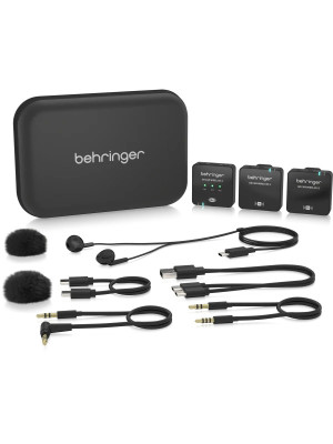 GO CAM WIRELESS 2  SISTEMA DIGITAL DUAL DE MICRÓFONOS INALÁMBRICOS   BEHRINGER