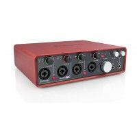 SCARLETT 18I8   INTERFAZ DE AUDIO USB 2.0,  18-in/8-out,  24-bit/192kHz.   FOCUSRITE