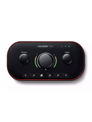 VOCASTER TWO  PODCASTING INTERFAZ DE AUDIO USB C,  2-in/2-out   FOCUSRITE