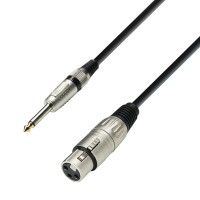K3MFP0600  CABLE PARA MICROFONO DE XLRF - 1/4"  6M   ADAM HALL