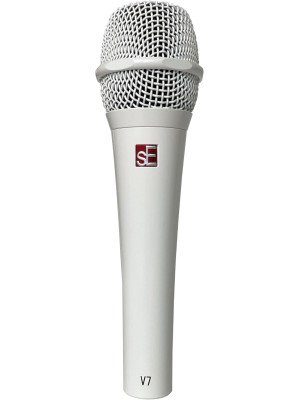 V7 WHITE  STUDIO-GRADE  MICRÓFONO SUPERCARDIOIDE DE MANO [BLANCO]   sE ELECTRONICS
