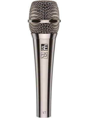 V7 Nickel STUDIO-GRADE MICRÓFONO SUPERCARDIOIDE DE MANO [NICKEL] sE ELECTRONICS