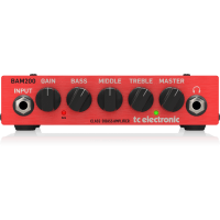 BAM200  AMPLIFICADOR COMPACTO PARA BAJO [HEAD] 200-Watts, MOSFET   TC ELECTRONIC