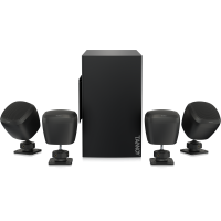 SAT SUB 4PACK Sistema de altavoces satélite y subwoofer para aplicaciones comerciales