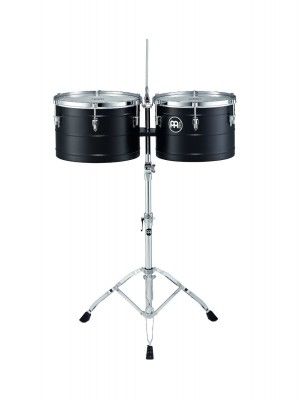MTT1415BK  MARATHON TIMBALES DE ACERO 14" & 15" TURBO, NEGRO,  MEINL