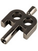 SB501  KINETIC DRUM KEY  LLAVE PARA BATERIA [NEGRO NIQUELADO]   MEINL
